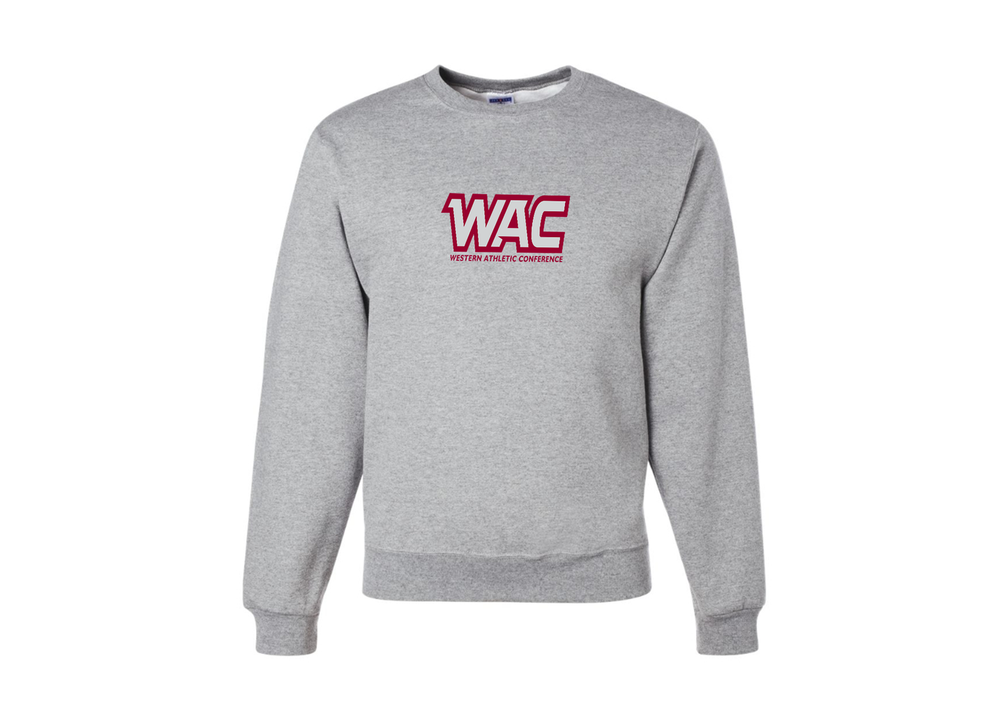 Men's Western Athletic Conference JERZEES NuBlend Crewneck Sweatshirt