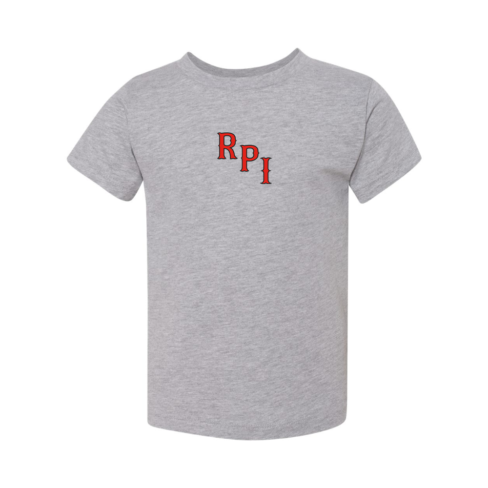 RPI Engineers Logo BELLA  CANVAS Toddler Jersey Tee