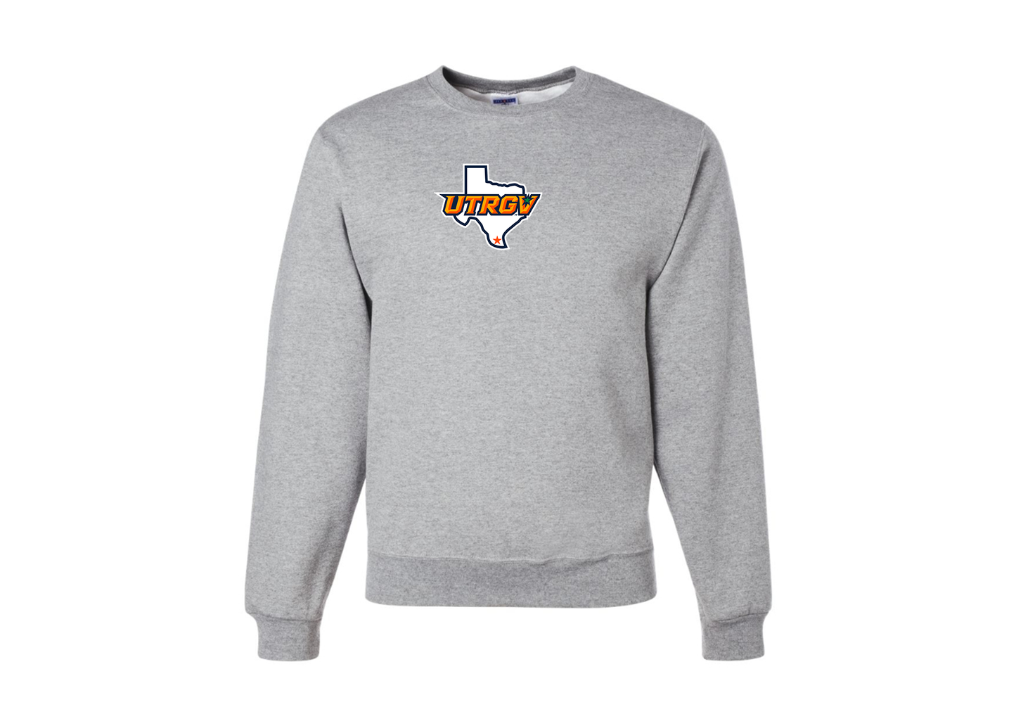 Men's UTRGV Vaqueros JERZEES NuBlend Crewneck Sweatshirt