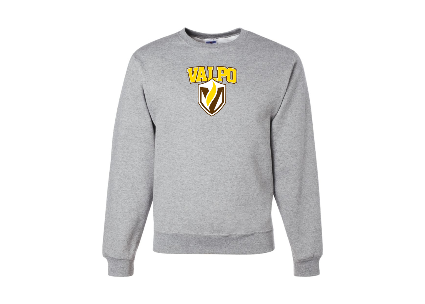 Men's Valparaiso Crusaders JERZEES NuBlend Crewneck Sweatshirt
