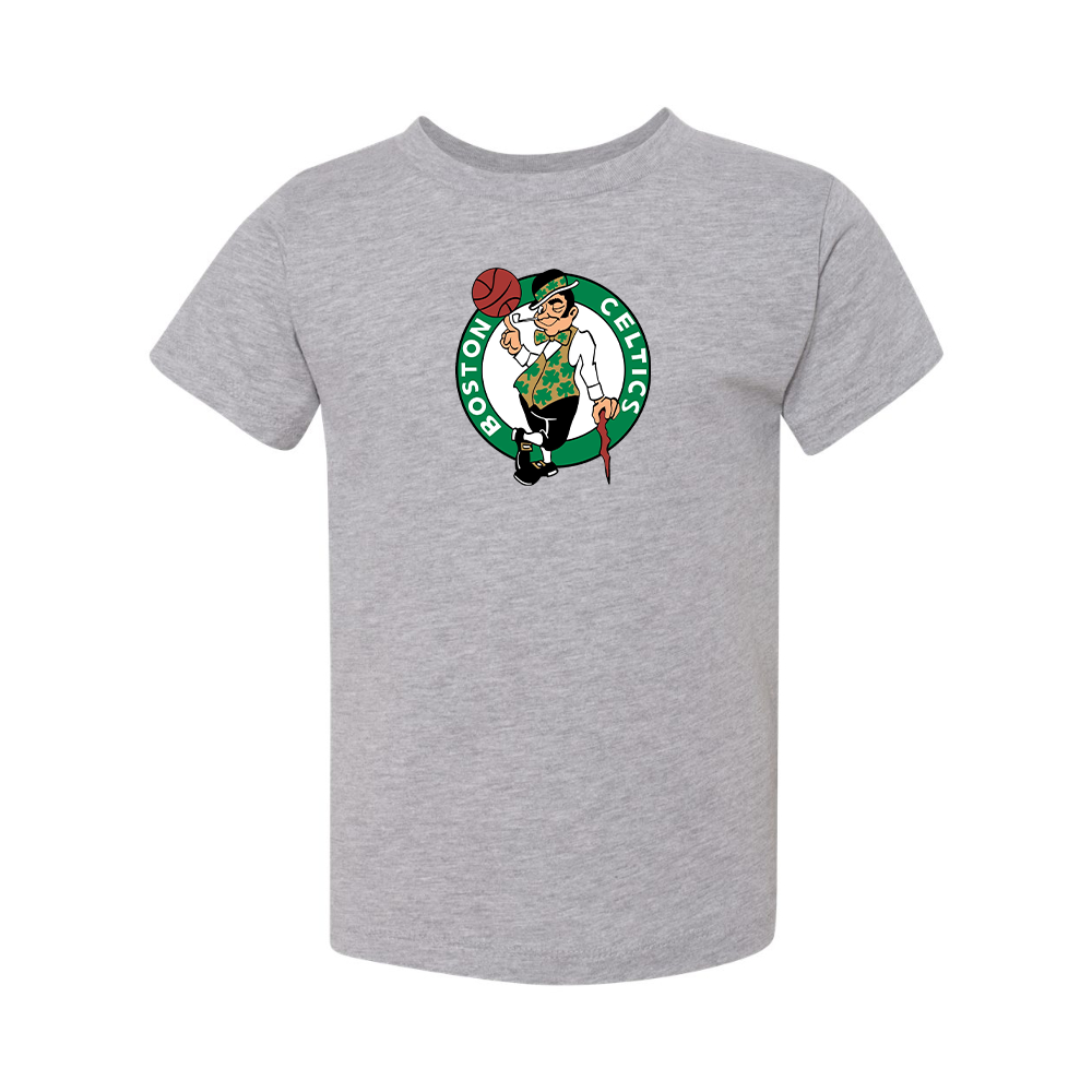 Boston Celtics Logo BELLA  CANVAS Toddler Jersey Tee