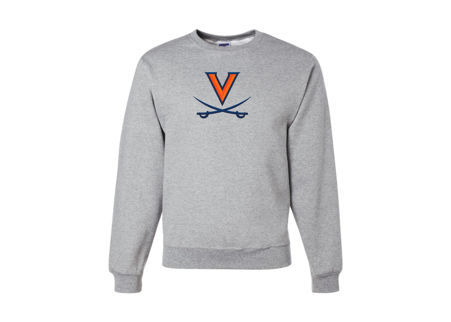 Men's Virginia Cavaliers JERZEES NuBlend Crewneck Sweatshirt