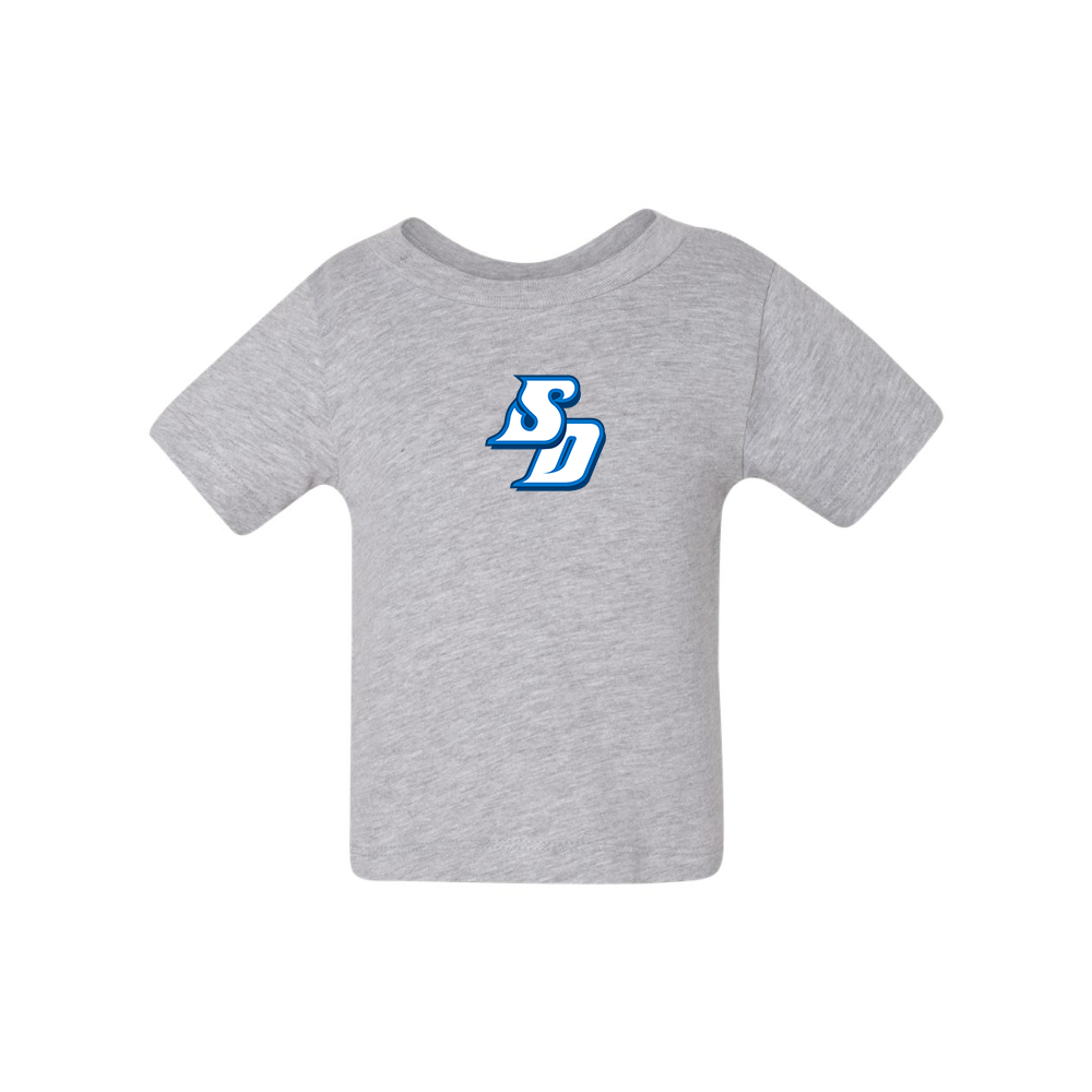 San Diego Toreros Logo BELLA CANVAS Infant Jersey Tee