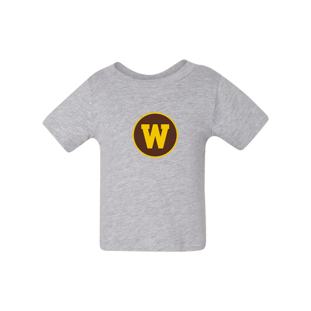 Western Michigan Broncos BELLA CANVAS Infant Jersey Tee