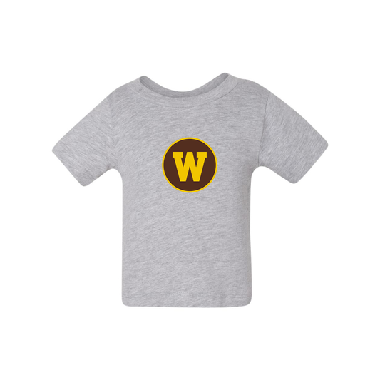Western Michigan Broncos BELLA CANVAS Infant Jersey Tee