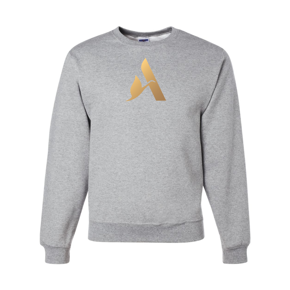 Men's Accor Golden Logo JERZEES NuBlend Crewneck Sweatshirt