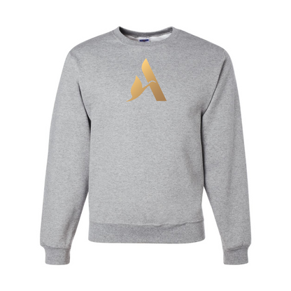 Men's Accor Golden Logo JERZEES NuBlend Crewneck Sweatshirt