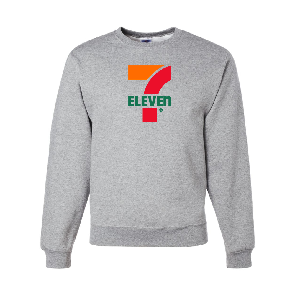 Men's 7 Eleven Logo  JERZEES NuBlend Crewneck Sweatshirt