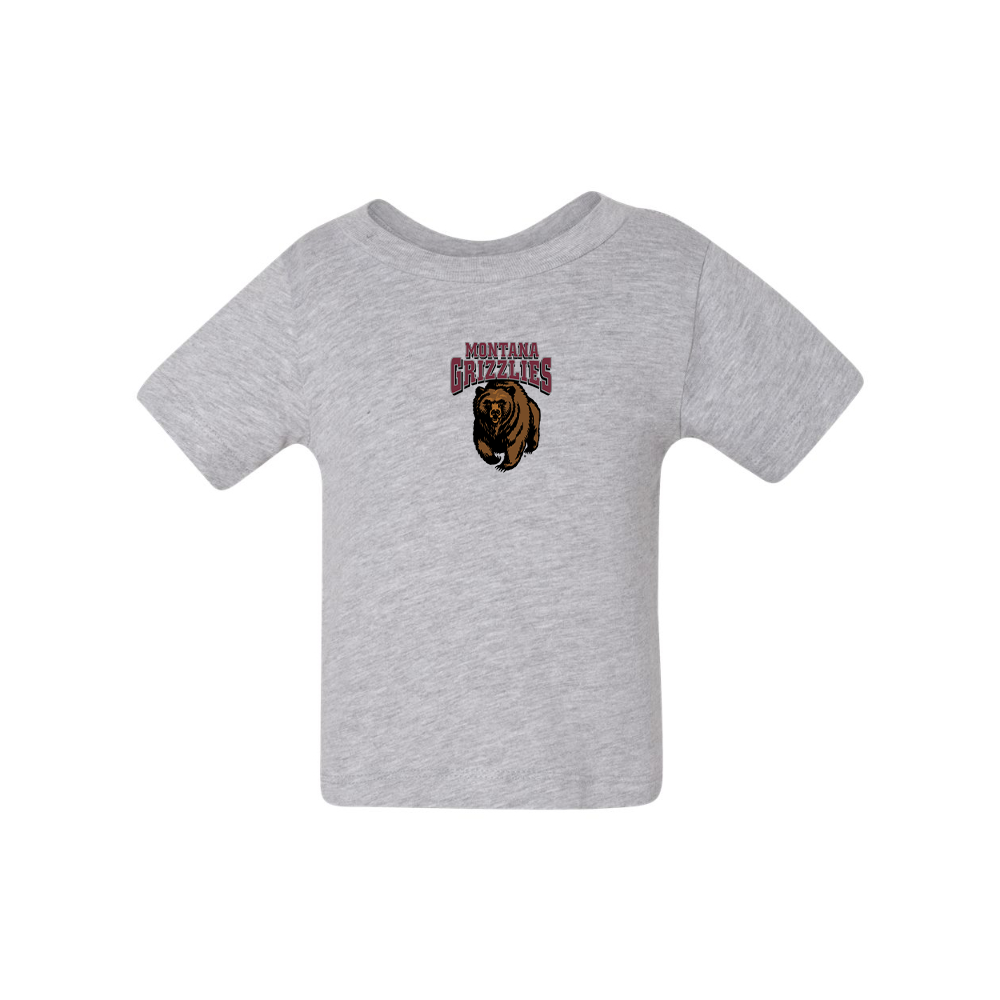 Montana Grizzliesl BELLA CANVAS Infant Jersey Tee