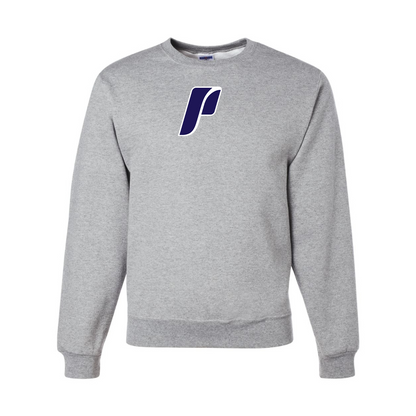 Men's Portland Pilots Logo JERZEES NuBlend Crewneck Sweatshirt