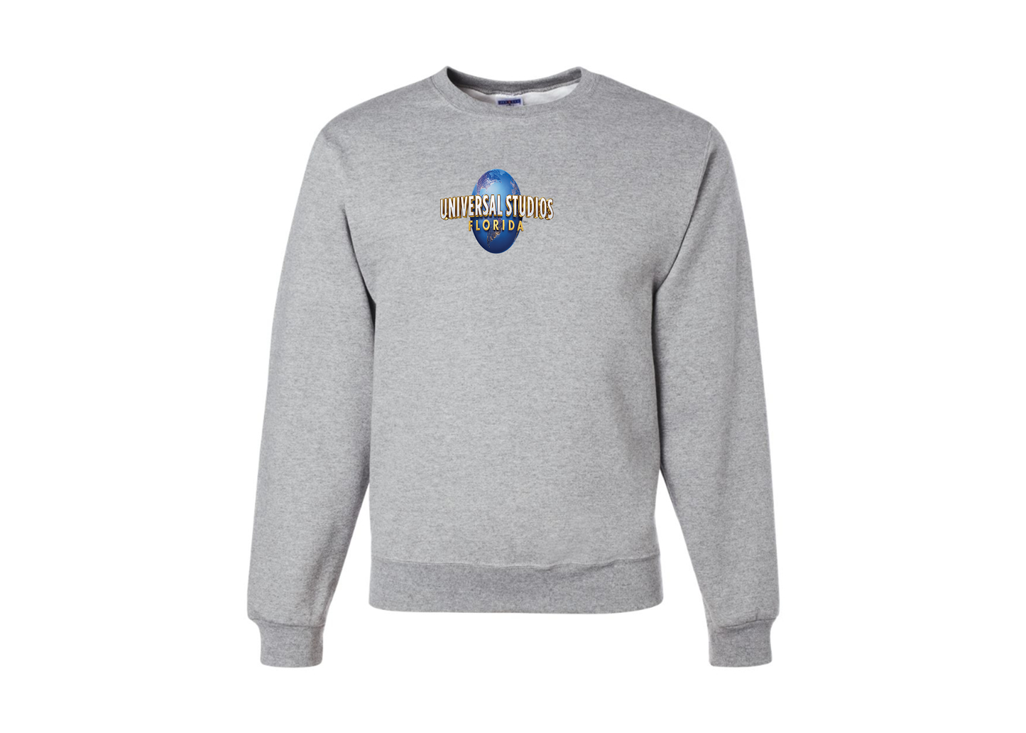 Men's Universal Studios Florida JERZEES NuBlend Crewneck Sweatshirt