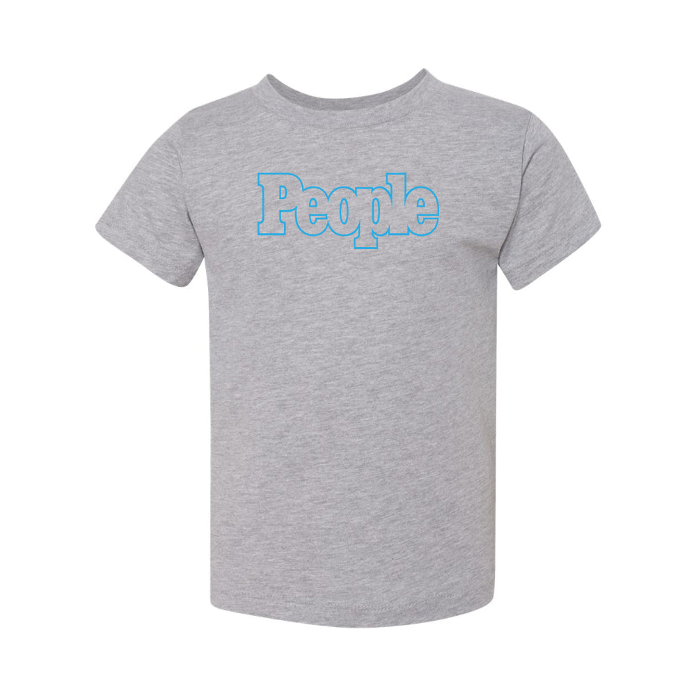 People Magazine Logo BELLA  CANVAS Toddler Jersey Tee