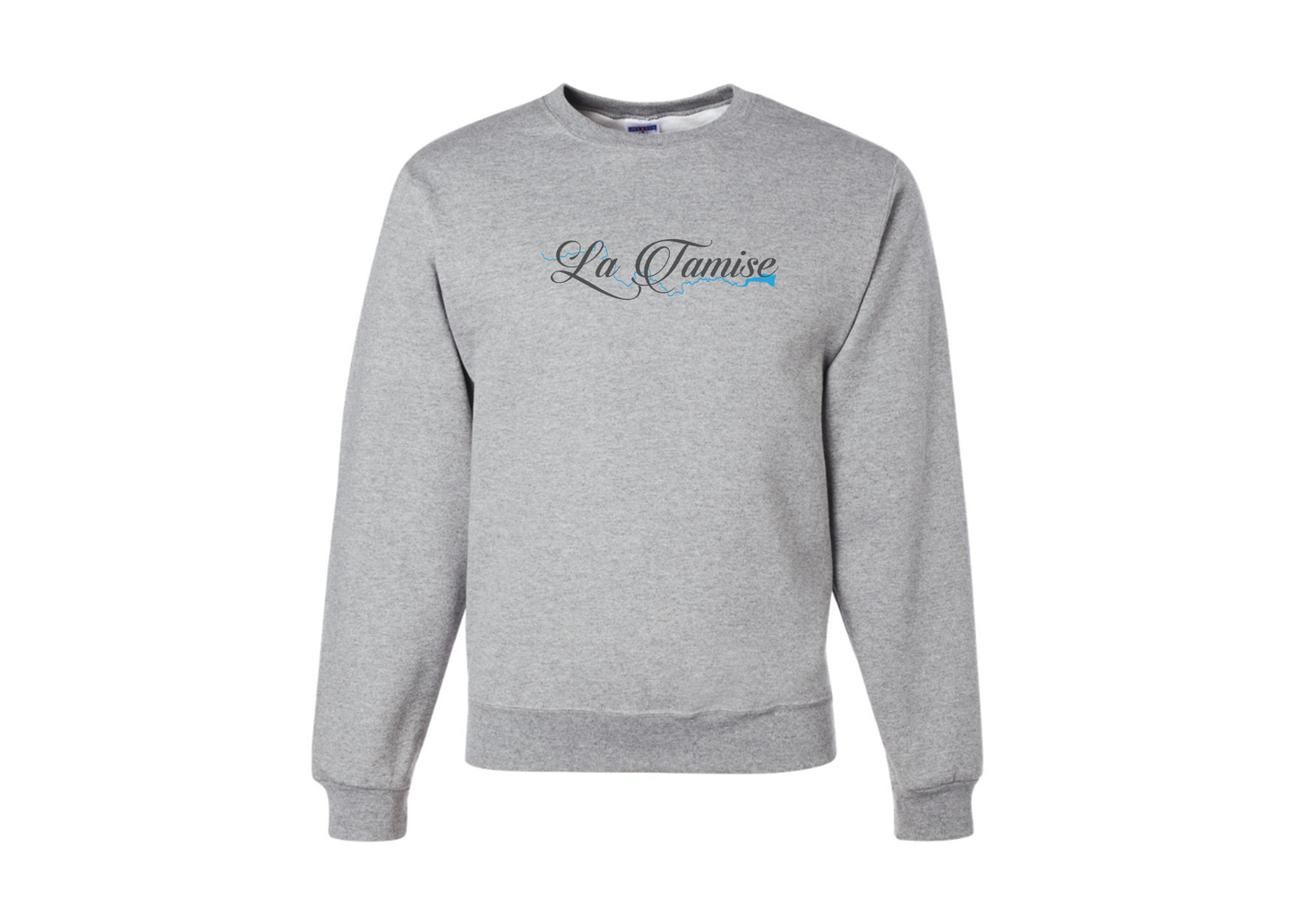 Men's La Tamise Logo  JERZEES NuBlend Crewneck Sweatshirt