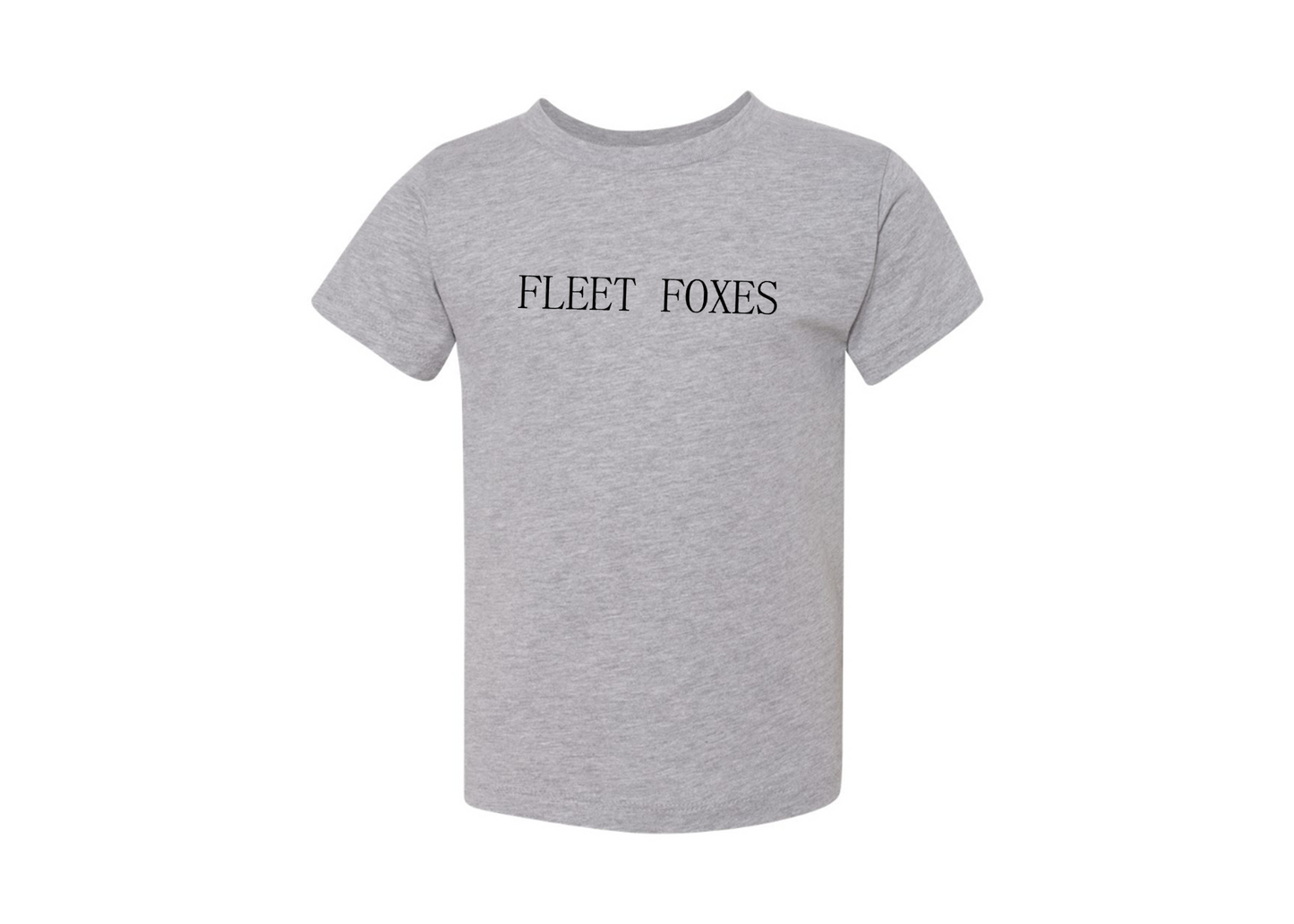 Fleet Foxes Logo BELLA  CANVAS Toddler Jersey Tee