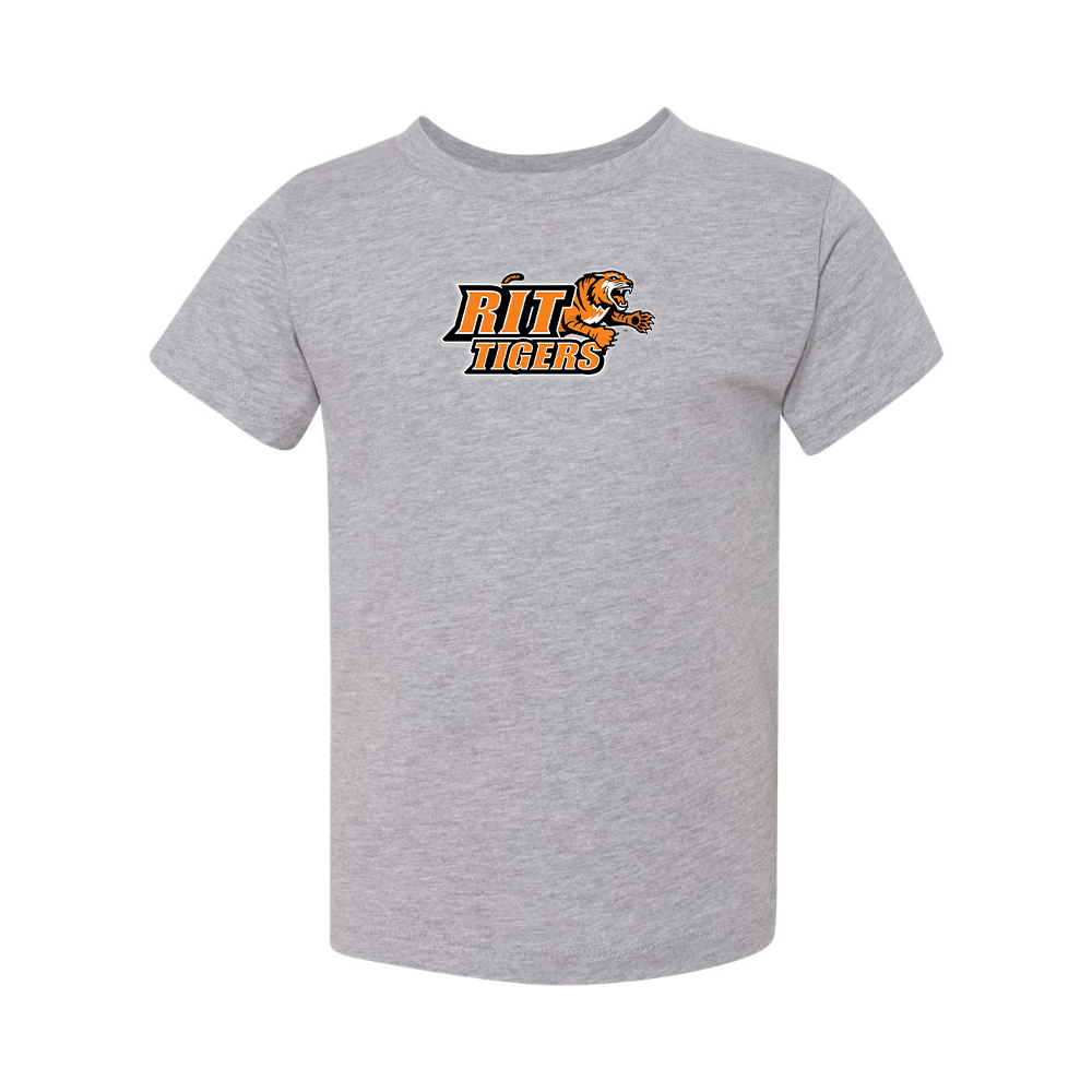 RIT Tigers Logo BELLA  CANVAS Toddler Jersey Tee