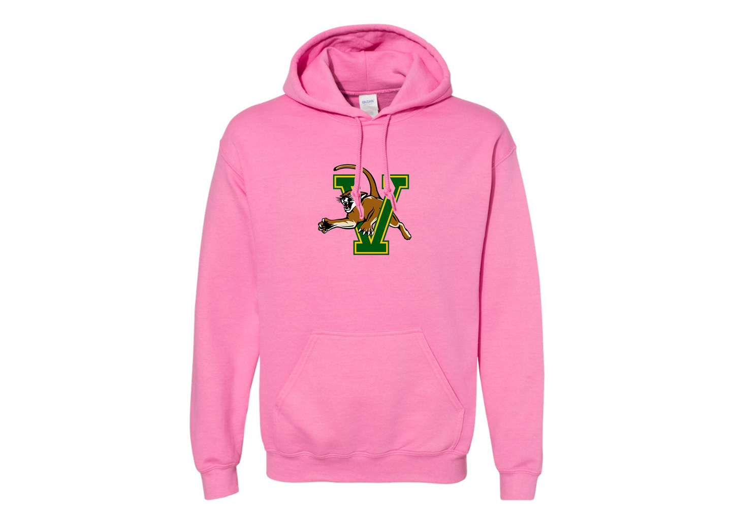 Men's Vermont Catamounts Gildan  Heavy Blend Hooded Sweatshirt