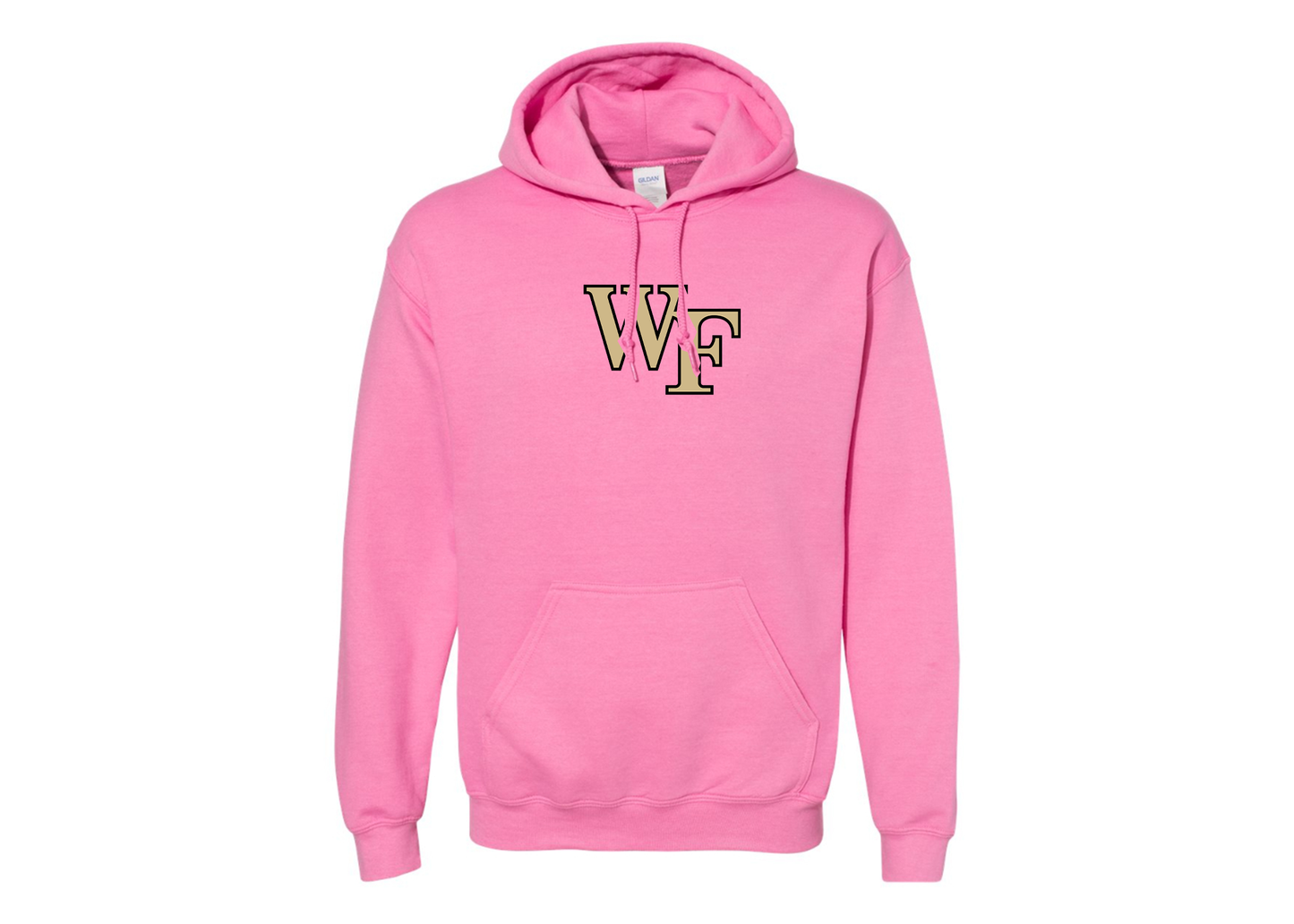 Men's Wake Forest Demon Deacons Gildan  Heavy Blend Hooded Sweatshirt