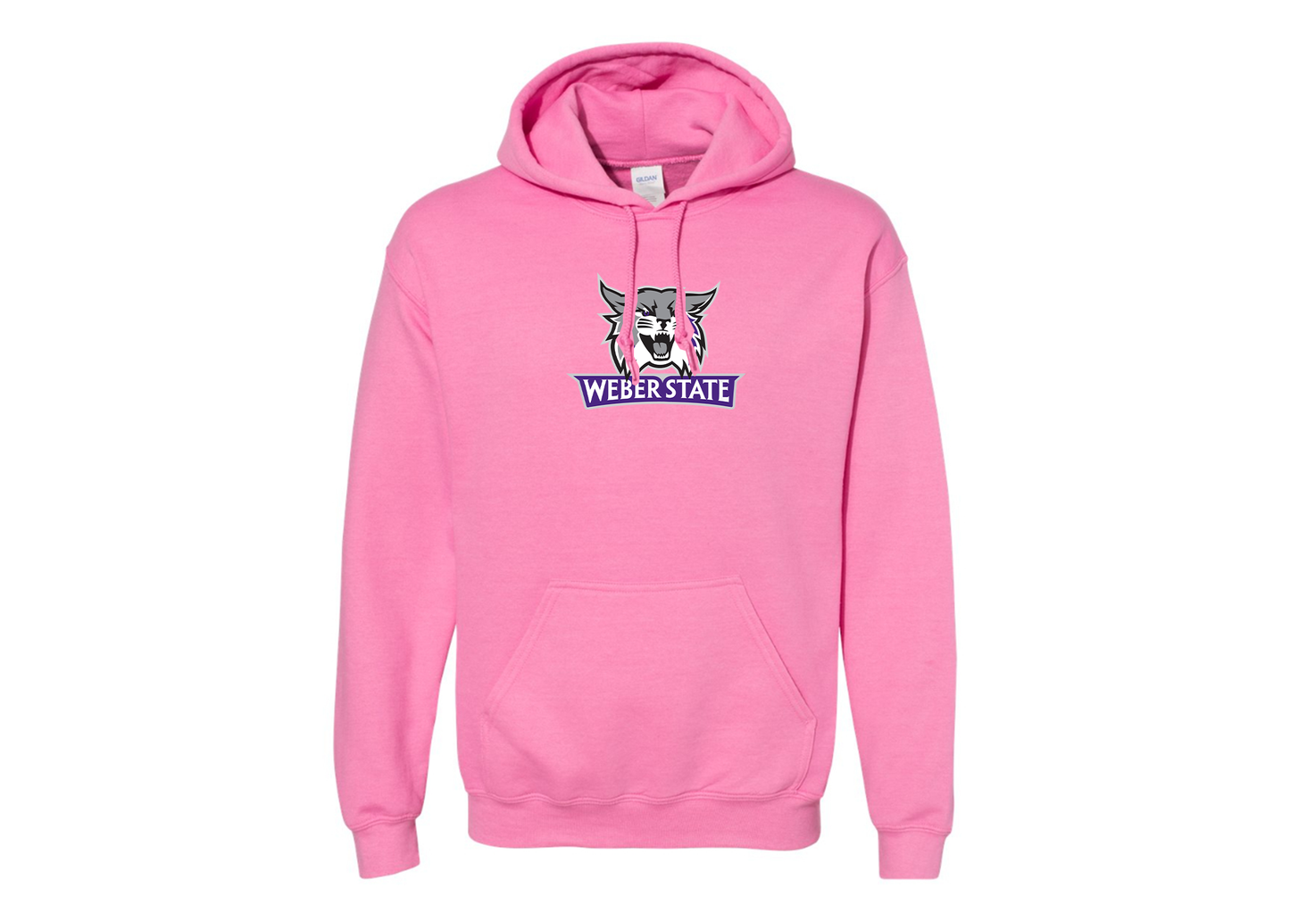 Men's Weber State Wildcats Gildan  Heavy Blend Hooded Sweatshirt