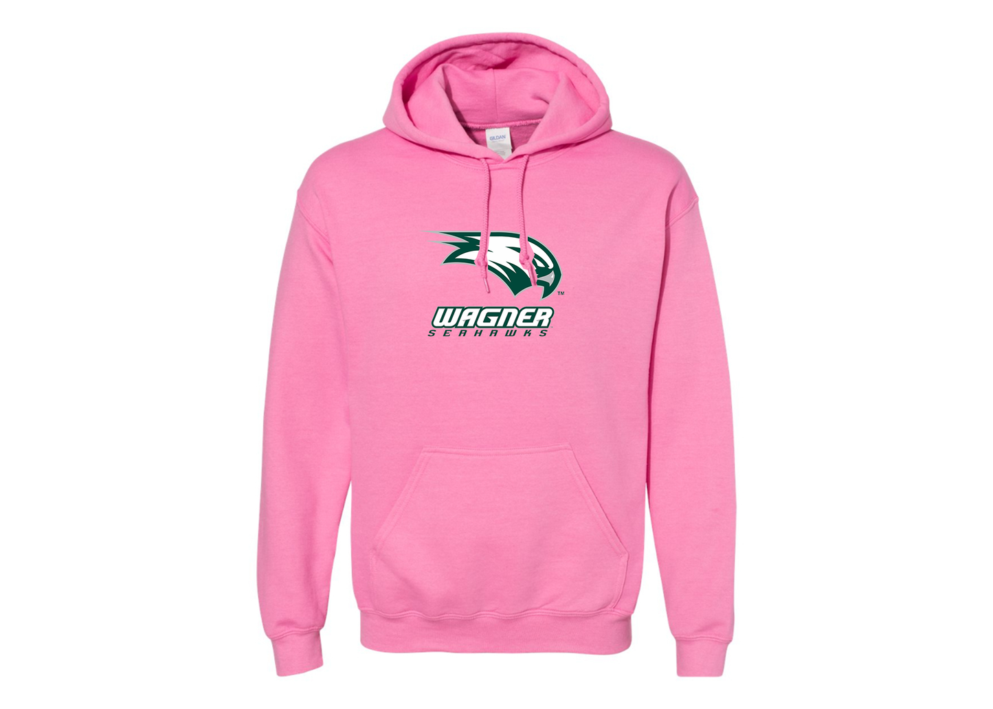 Men's Wagner Seahawks Gildan  Heavy Blend Hooded Sweatshirt