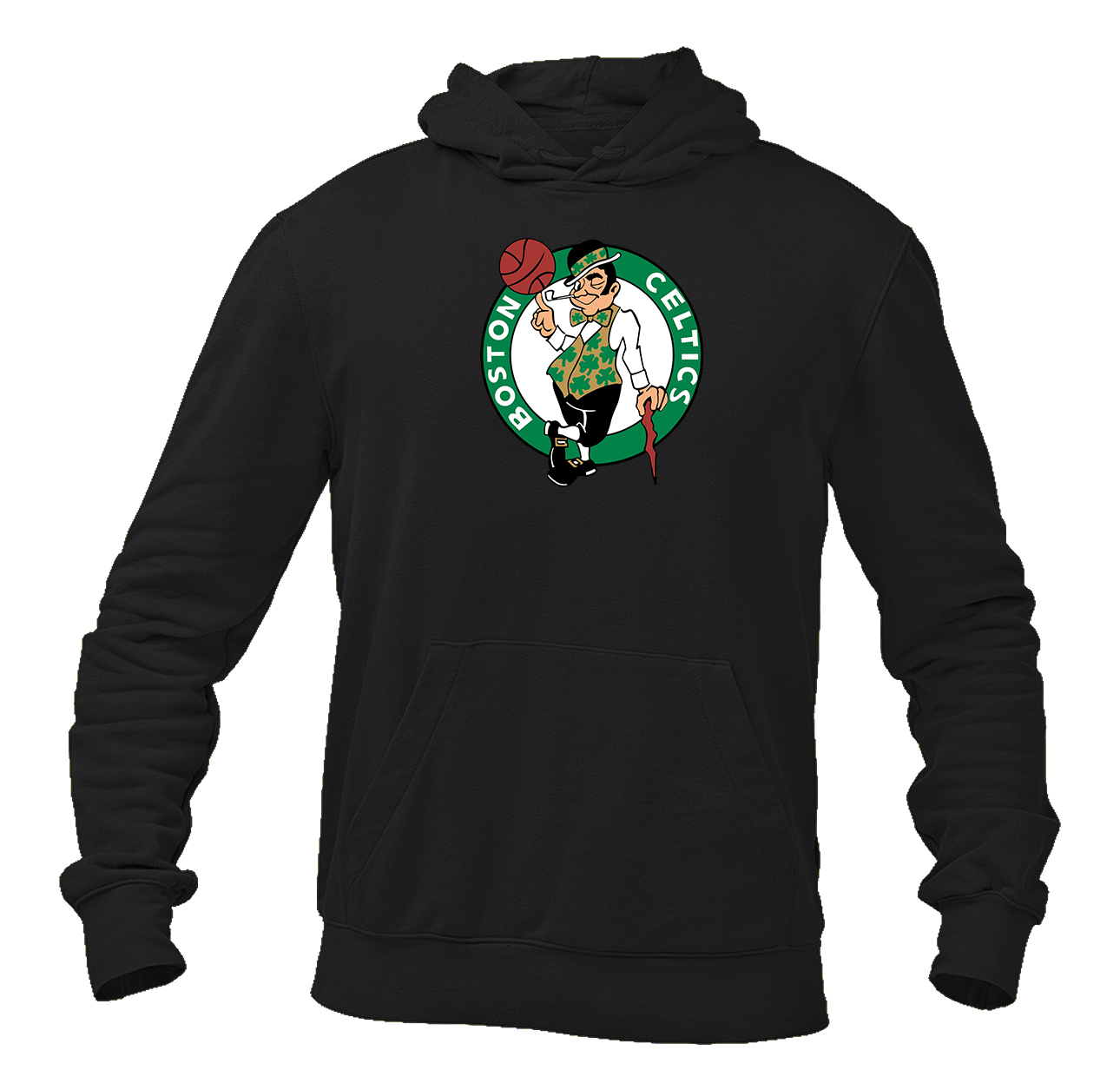 Men's Boston Celtics Logo Softstyle Midweight Hooded Sweatshirt