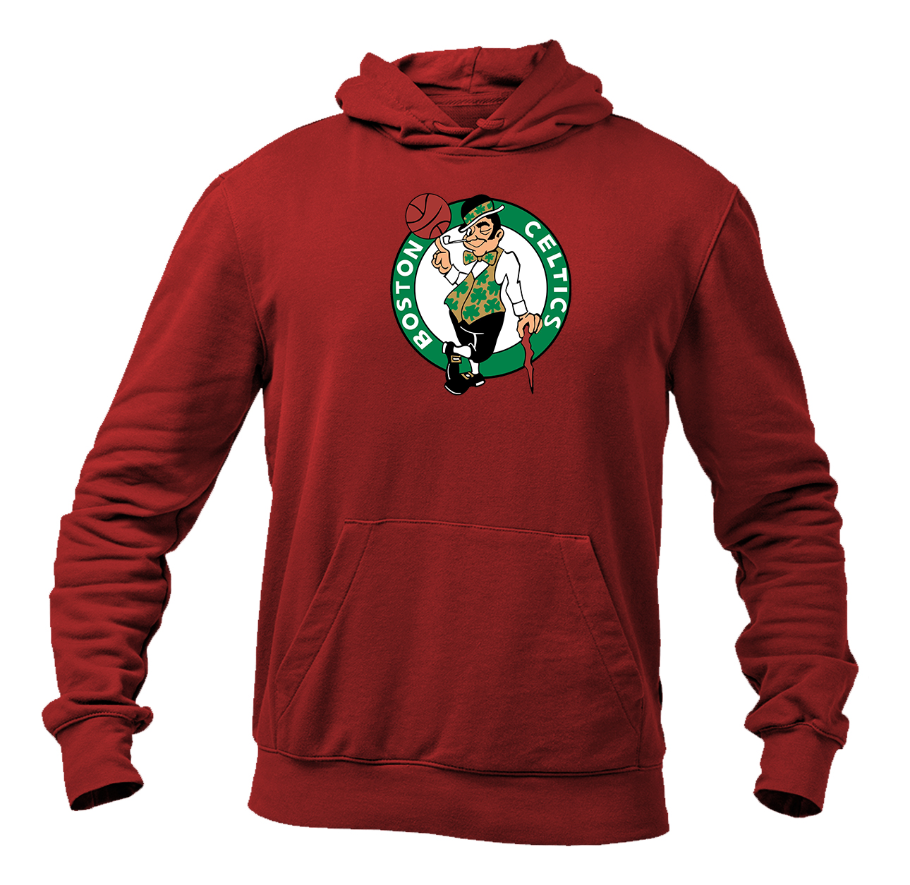 Men's Boston Celtics Logo Gildan  Heavy Blend Hooded Sweatshirt