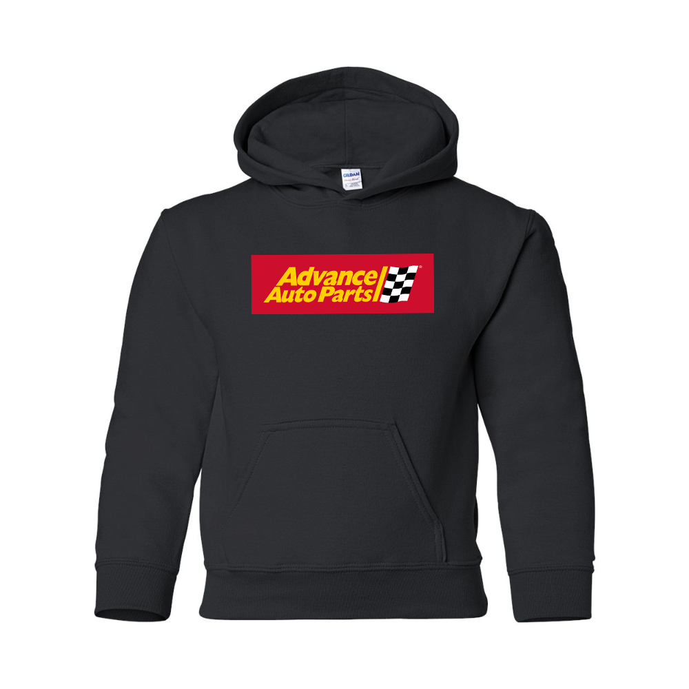 Youth Advance Auto Parts Logo Gildan Heavy Blend  Hooded Sweatshirt