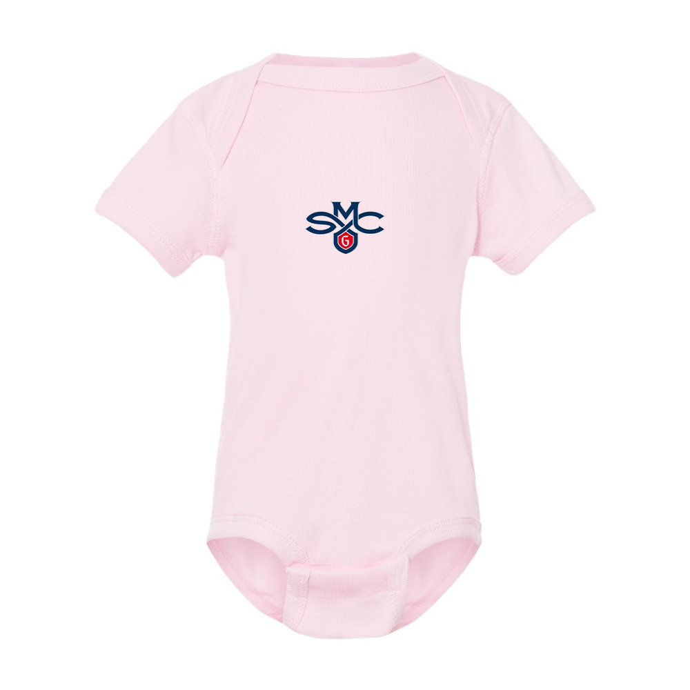 Saint Marys Gaels Logo Rabbit Skins Infant Baby Rib Bodysuit