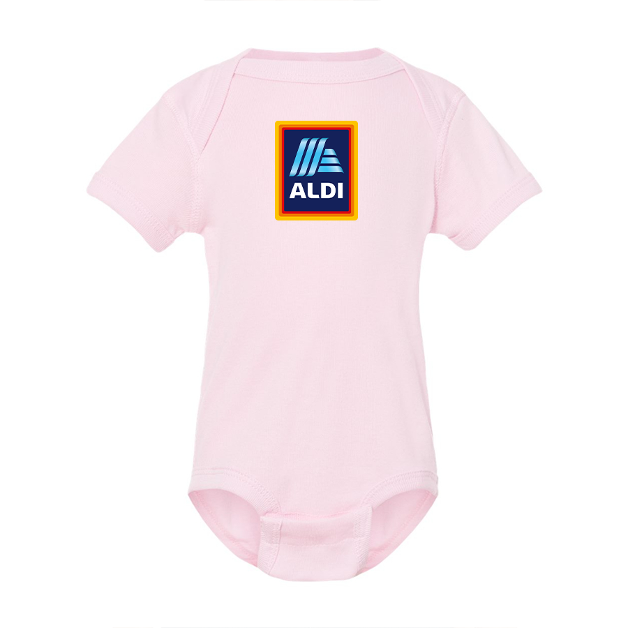 Aldi Logo Rabbit Skins Infant Baby Rib Bodysuit