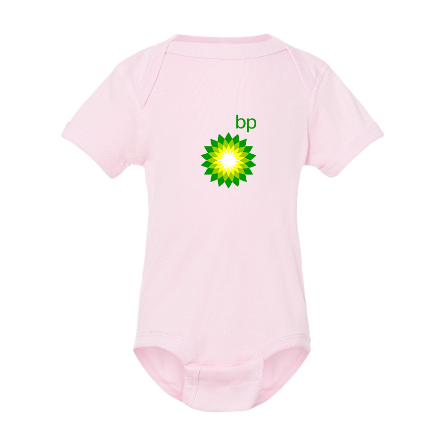 BP Oil Logo Rabbit Skins Infant Baby Rib Bodysuit