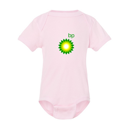 BP Oil Logo Rabbit Skins Infant Baby Rib Bodysuit