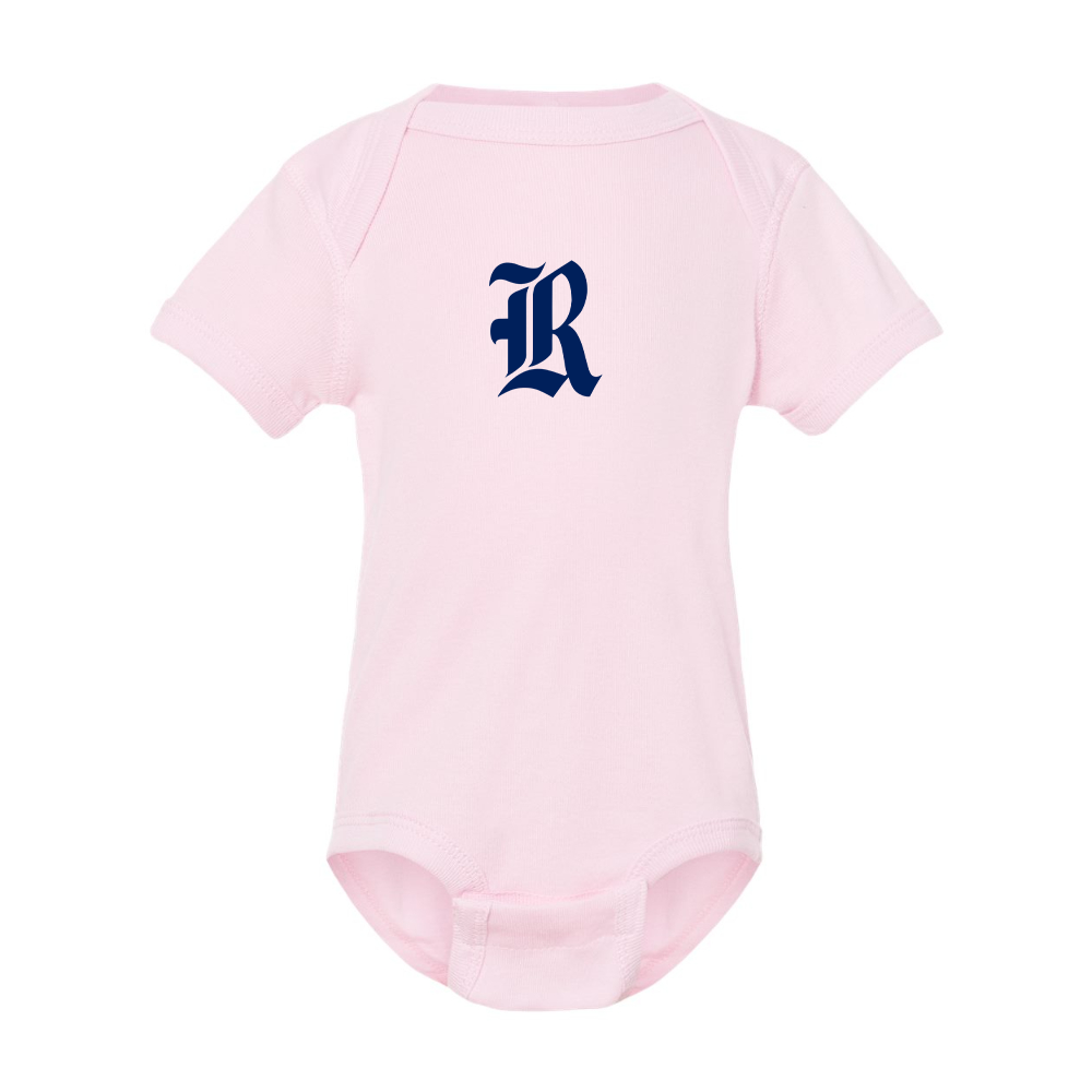 Rice Owls Logo Rabbit Skins Infant Baby Rib Bodysuit