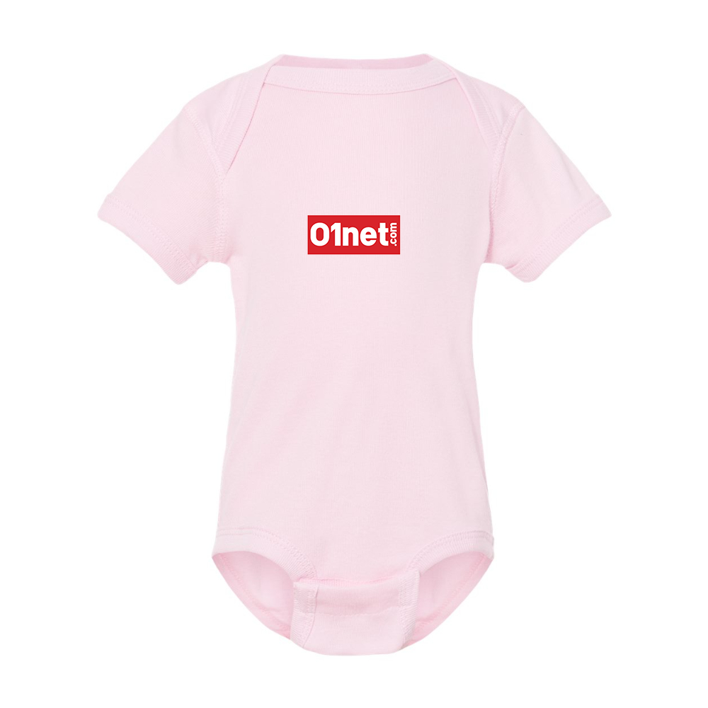 01net Logo  Rabbit Skins Infant Baby Rib Bodysuit