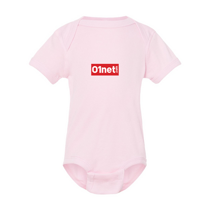 01net Logo  Rabbit Skins Infant Baby Rib Bodysuit