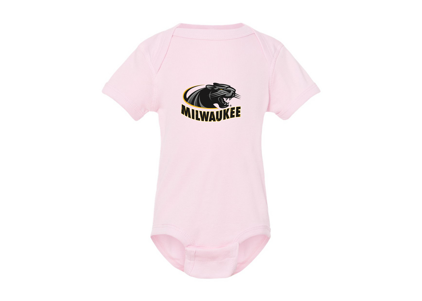 Wisconsin Milwaukee Panthers Rabbit Skins Infant Baby Rib Bodysuit