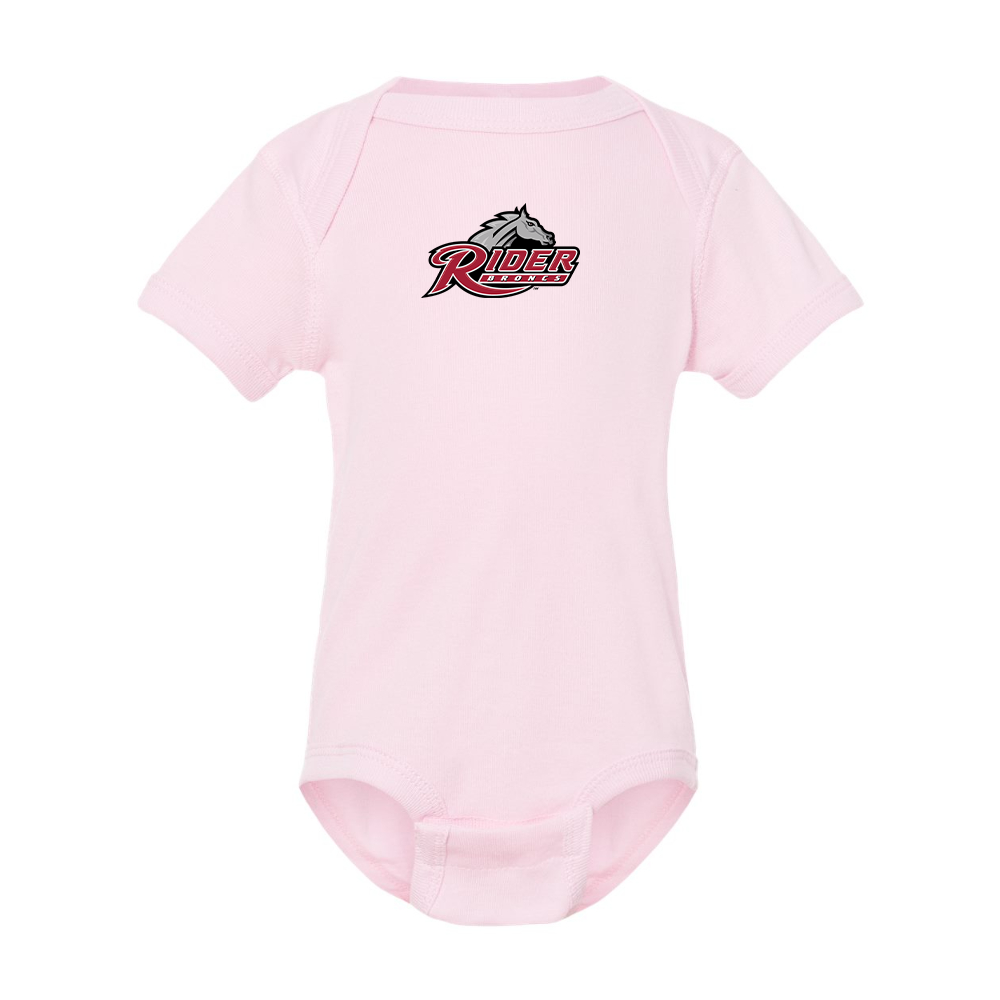 Rider Broncs Logo Rabbit Skins Infant Baby Rib Bodysuit