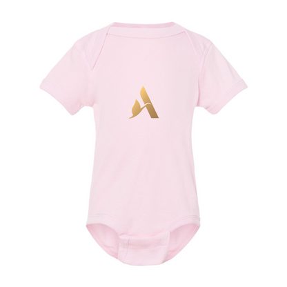 Accor Golden Logo Rabbit Skins Infant Baby Rib Bodysuit