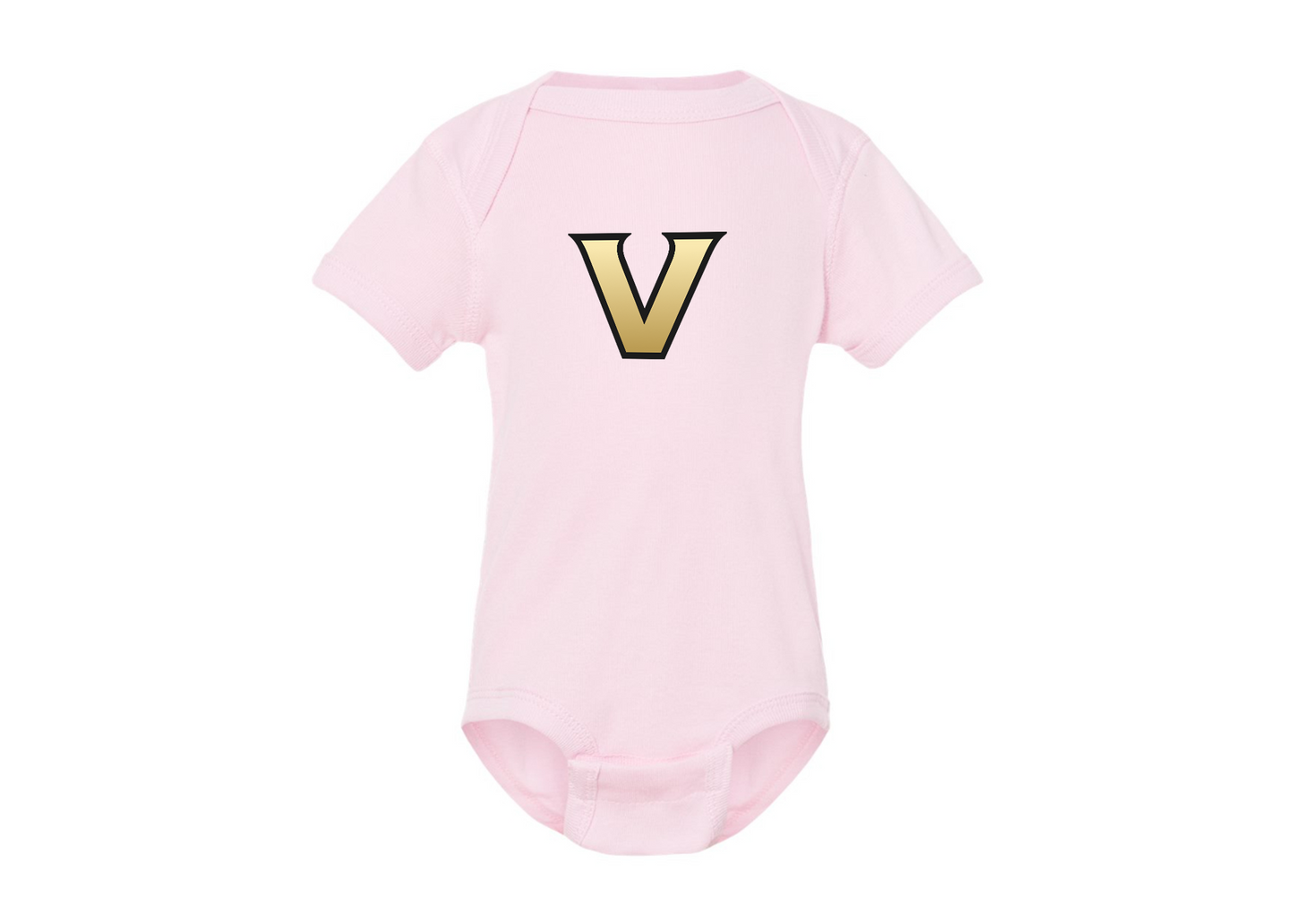 Vanderbilt Commodores Rabbit Skins Infant Baby Rib Bodysuit
