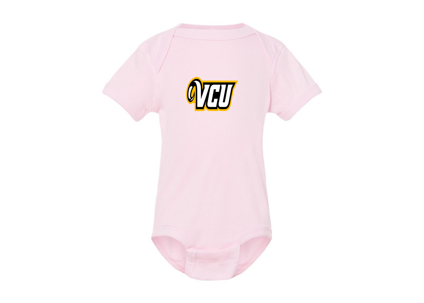 Virginia Commonwealth Rams Rabbit Skins Infant Baby Rib Bodysuit