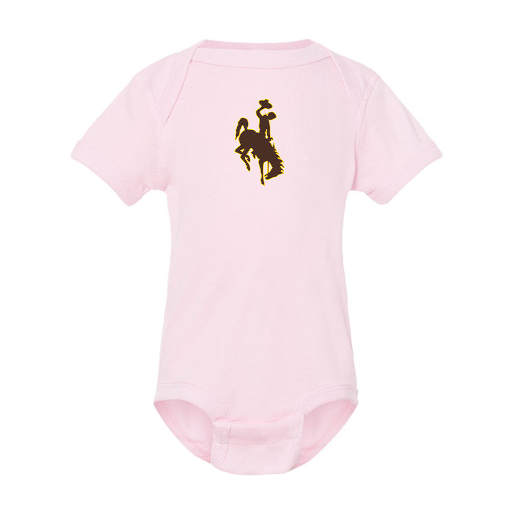 Wyoming Cowboys Rabbit Skins Infant Baby Rib Bodysuit