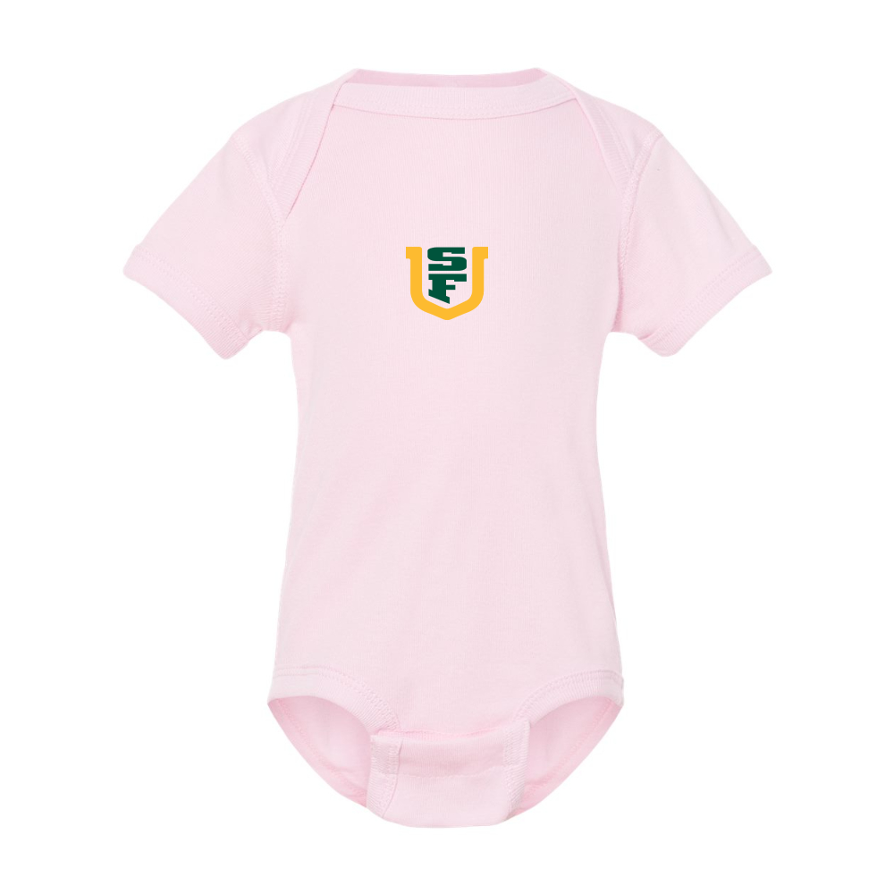San Francisco Dons Logo Rabbit Skins Infant Baby Rib Bodysuit