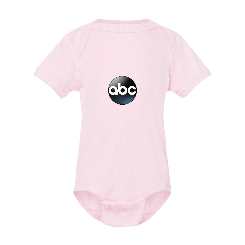 Abc Logo  Rabbit Skins Infant Baby Rib Bodysuit