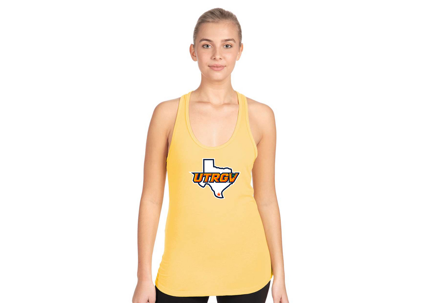 Women's UTRGV Vaqueros Next Level Ideal Racerback Tank