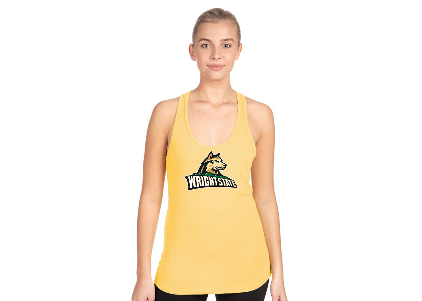 Women's Wright State Raiders Next Level Ideal Racerback Tank