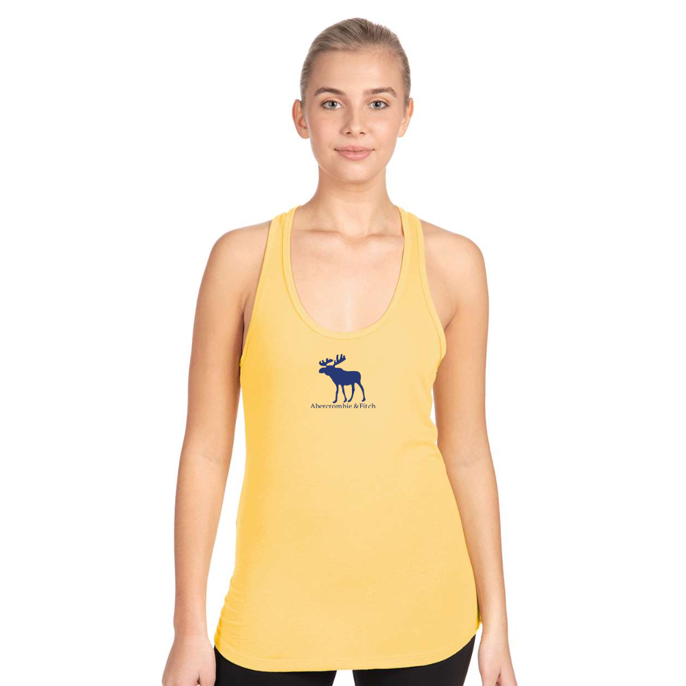 Women's Abercrombie & Fitch Moose Logo Next Level Ideal Racerback Tank