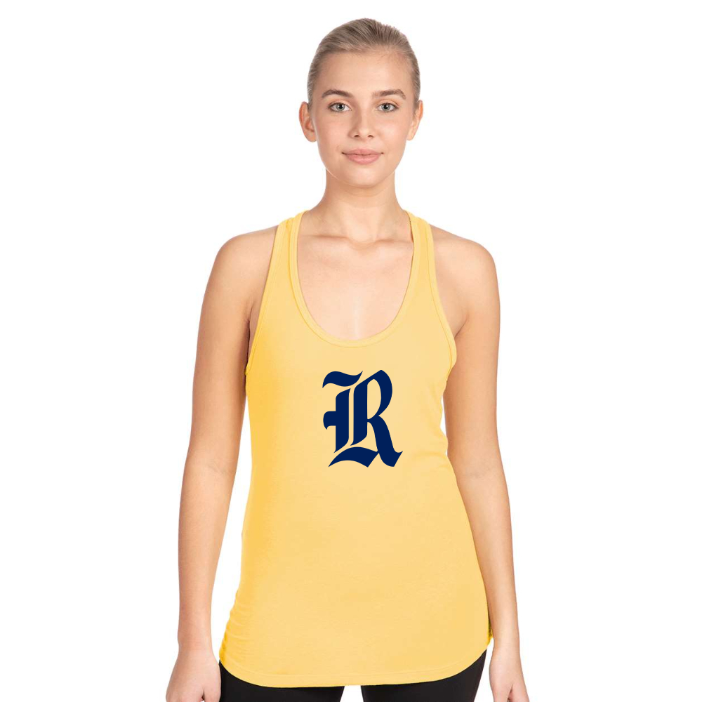 Women's Rice Owls Logo Next Level Ideal Racerback Tank