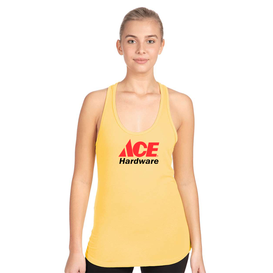 Women's ACE Hardware Logo Next Level Ideal Racerback Tank