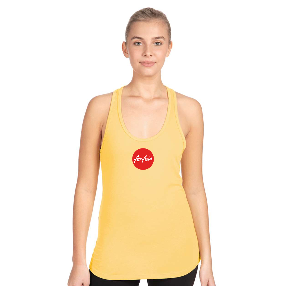 Women's Air Asia Logo Next Level Ideal Racerback Tank