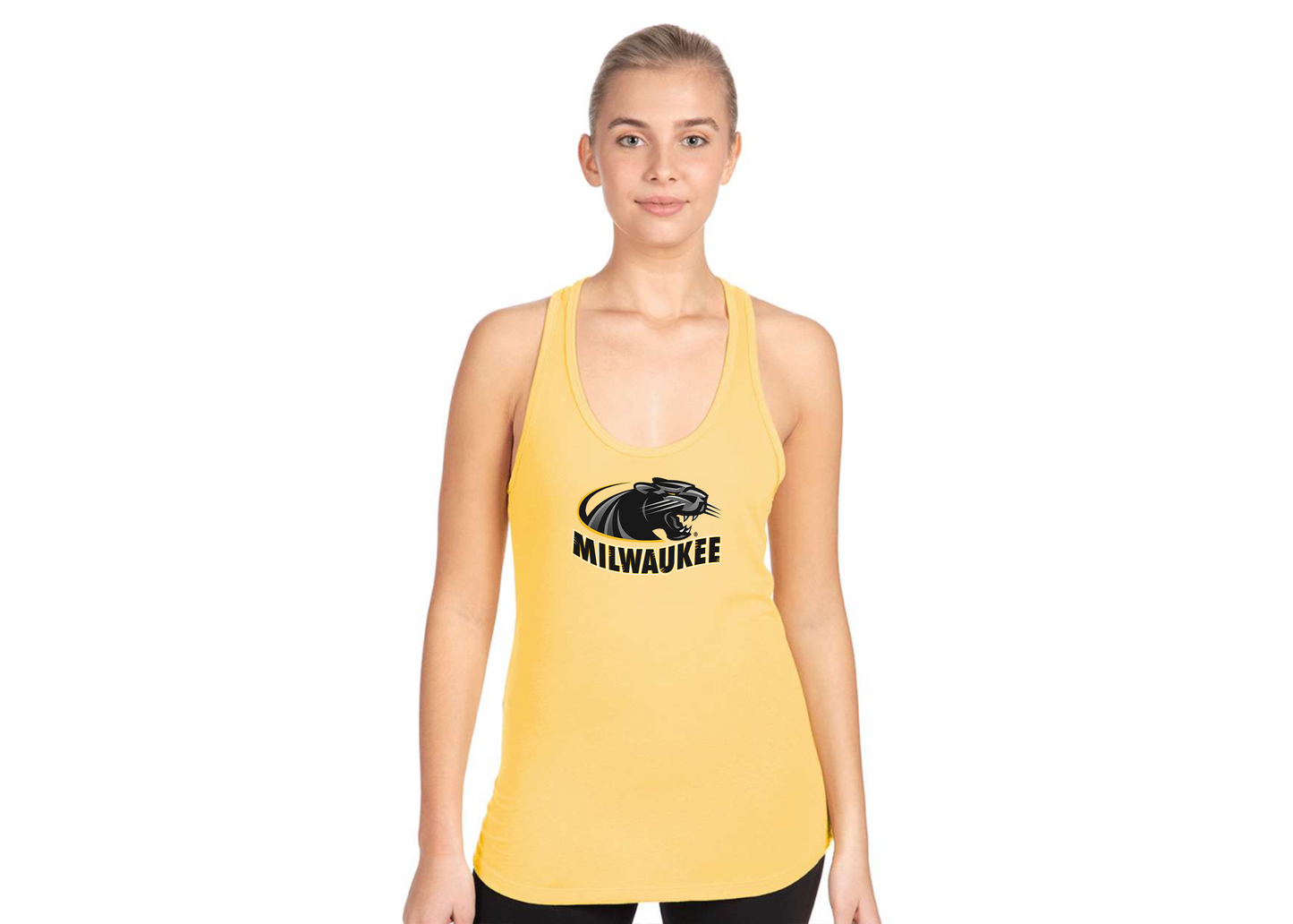 Women's Wisconsin Milwaukee Panthers Next Level Ideal Racerback Tank