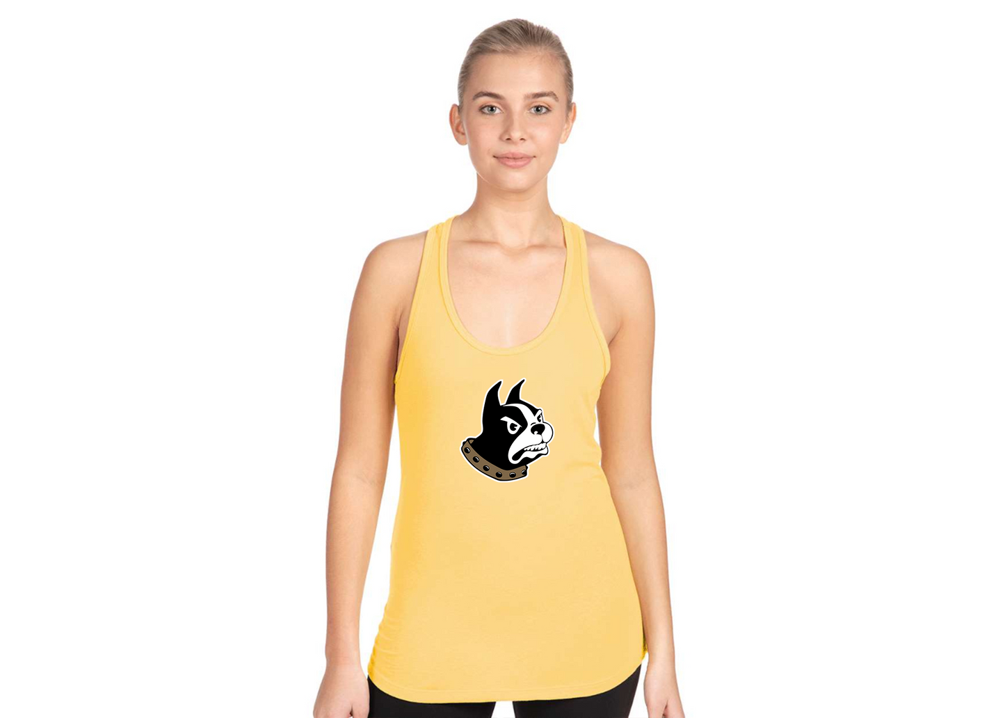 Women's Wofford Terriers Next Level Ideal Racerback Tank