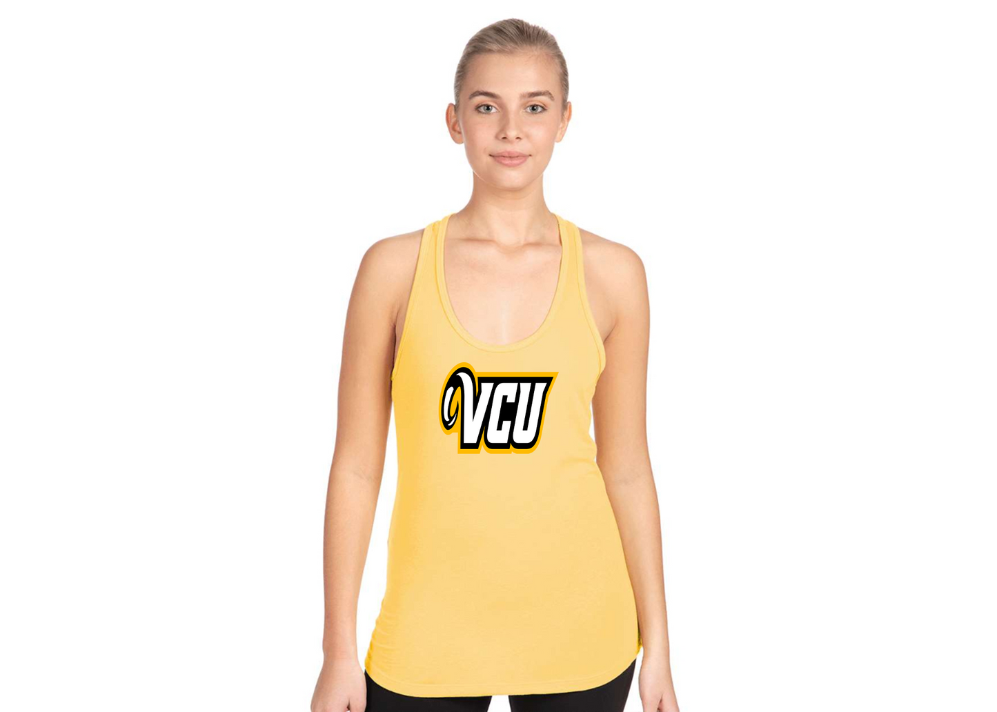 Women's Virginia Commonwealth Rams Next Level Ideal Racerback Tank